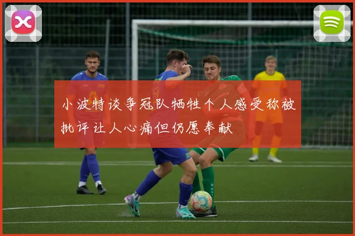 小波特谈争冠队牺牲个人感受称被批评让人心痛但仍愿奉献